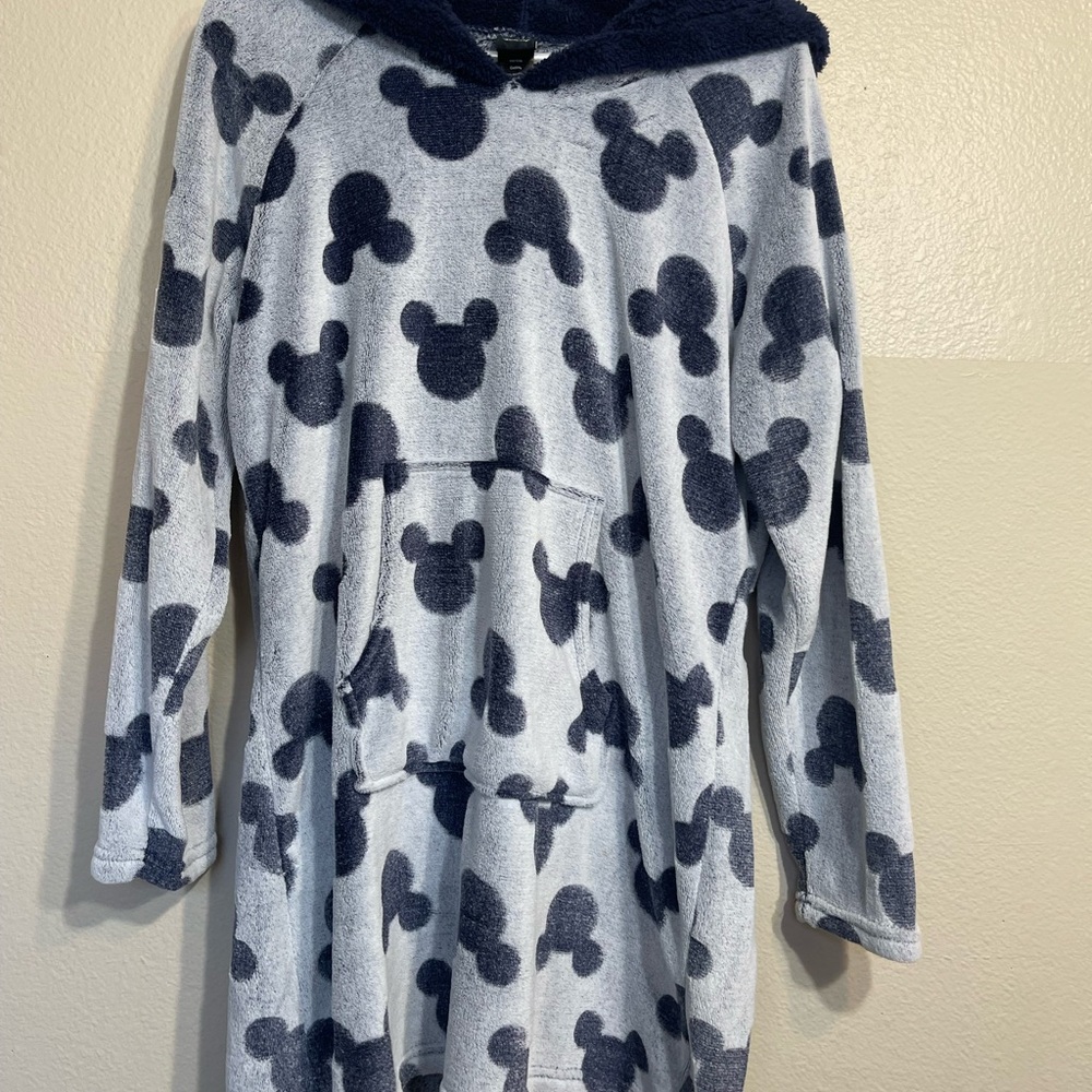 Disney Womens Mickey Mouse Fleece Lounge Hoodie Medium - Picture 2 of 7